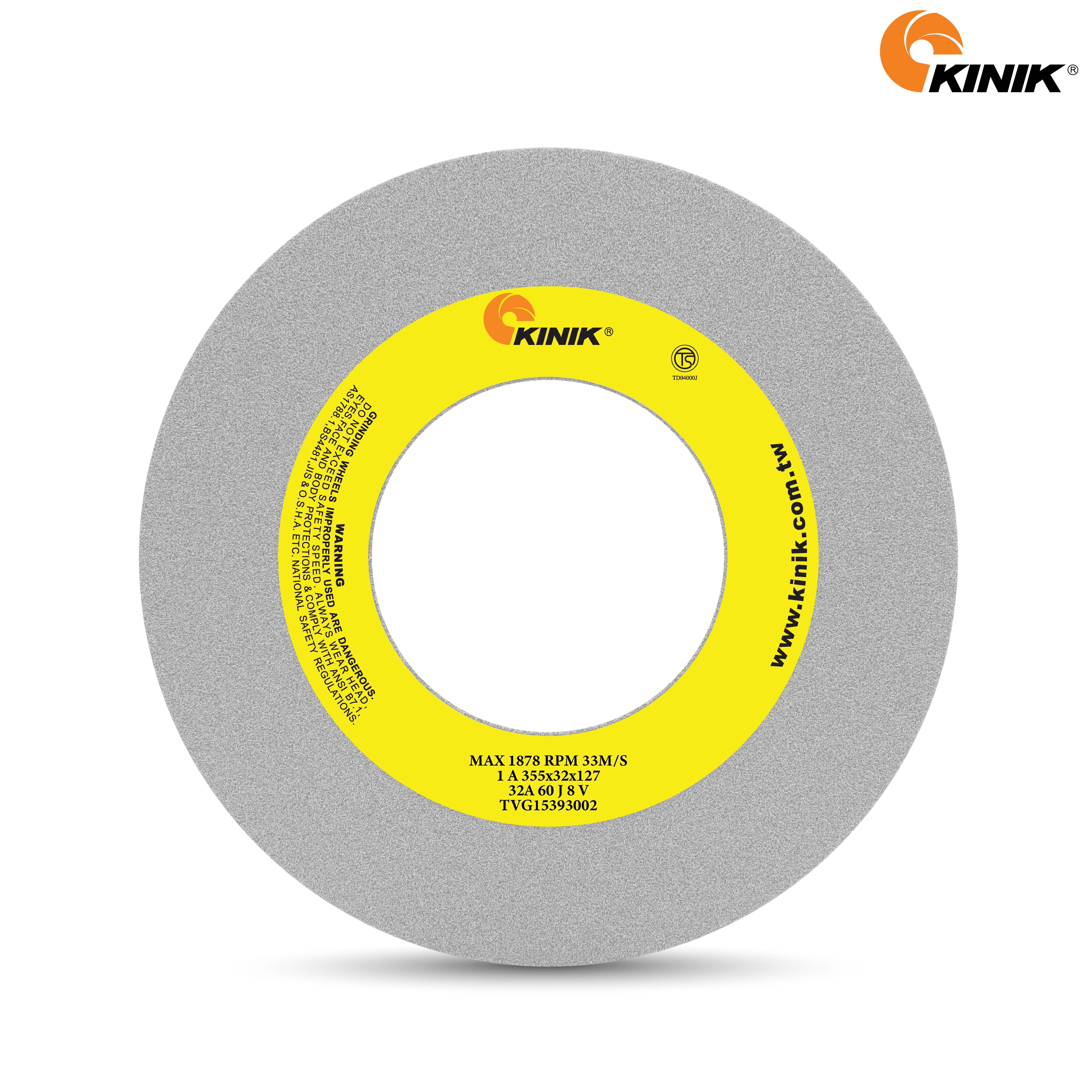 หินเจียร KINIK 32A60J8V1A 355x32x127 mm.