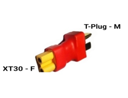 หัวปลั๊กแปลง ปลั๊กแบต ปลั๊กชาท แบบต่างๆ XT30 XT60 T-Plug JST