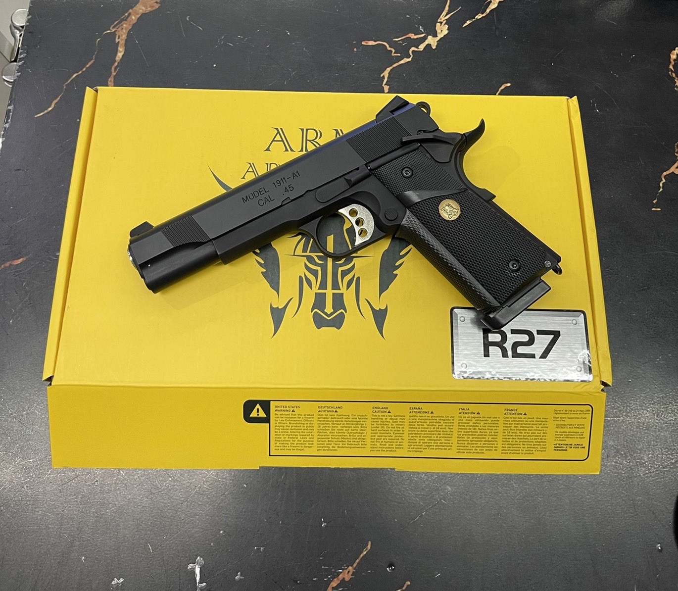 R27 : Springfield 1911 ดำ - ARMY Armament