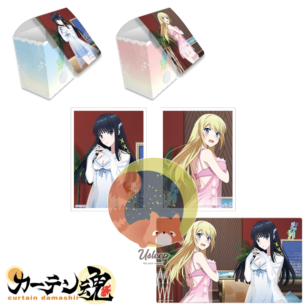 [PRE-ORDER] Sleeve & Deck Case & Rubber Mat Mahouka Koukou no Rettousei 3rd Season : Takarada Rikka, Shinjo Akane