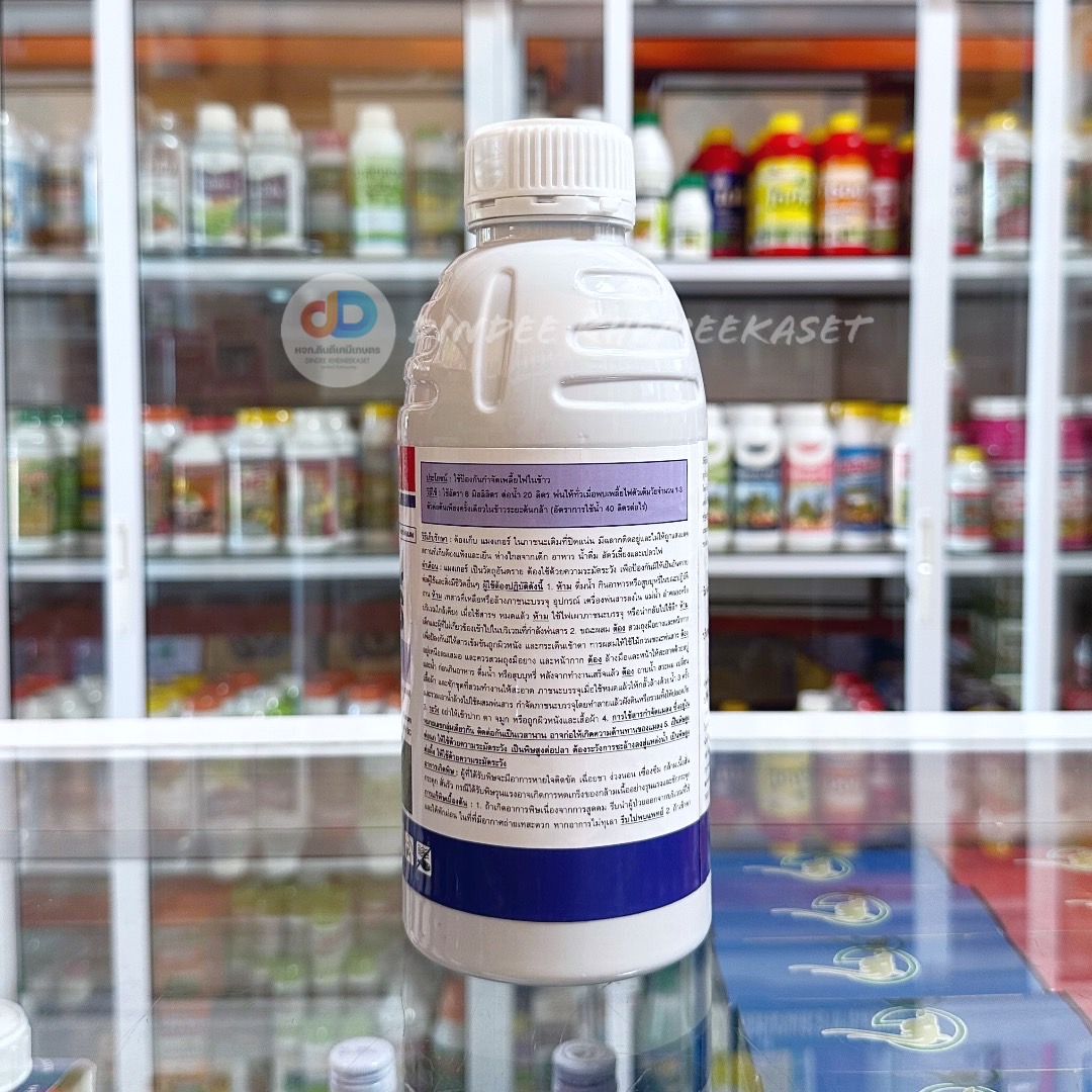 (ยกลัง12ขวด) แมงเกอร์ - ฟิโพรนิล fipronil 5% W/V SCออกฤทธิ์แบบดูดซึมกำจัดเพลี้ยไฟ,หนอนกอ, หนอนม้วนใบ,ด้วงหมัดผัก,1 ลิตร