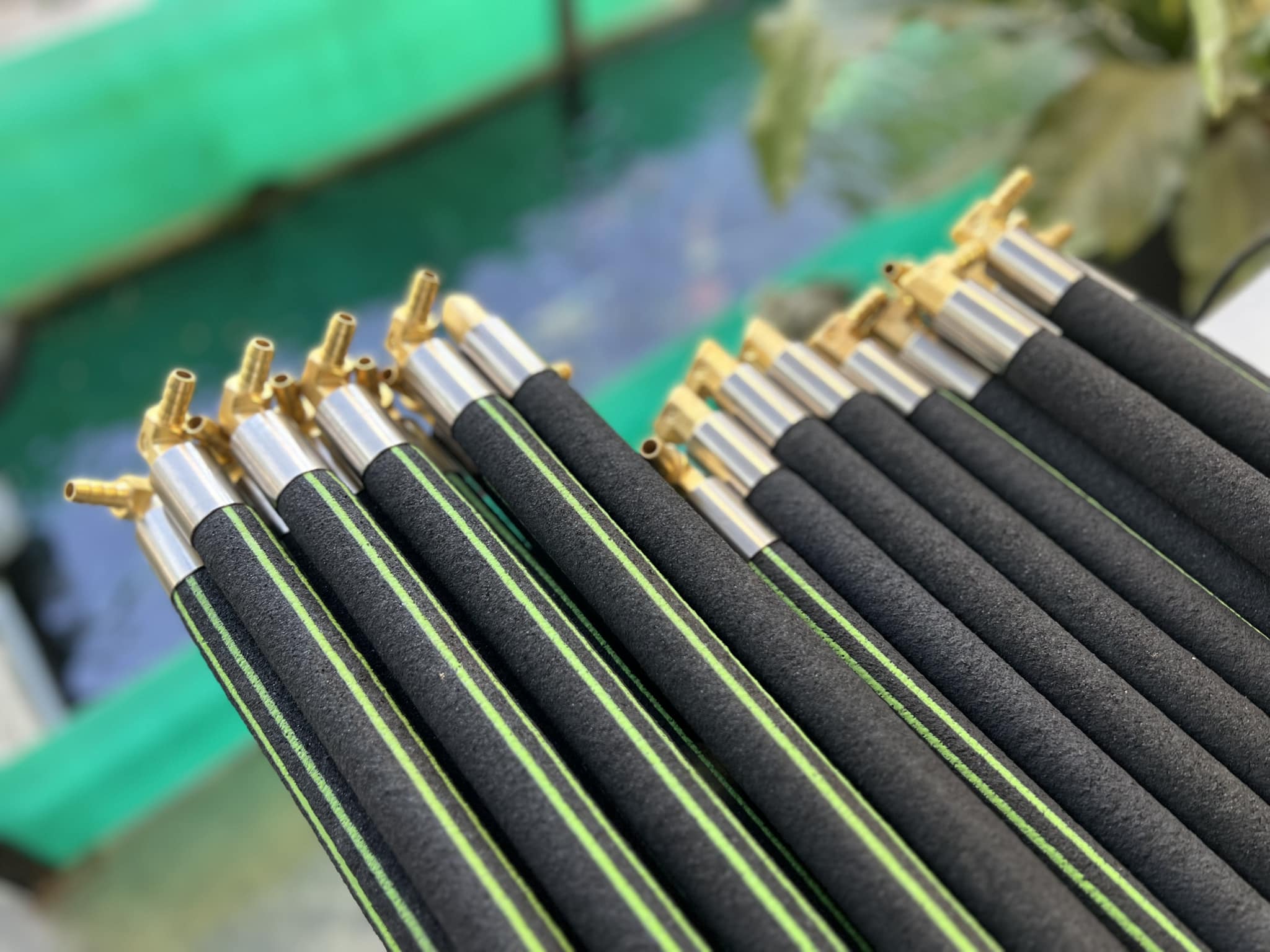 OXYGEN BAR 50cm,80cm,110cm,150cm,190cm(ท่อยางกระจายอากาศ คุณภาพดี ทนทาน ช่วยกระจายอากาศ เพิ่มออกซิเจนในน้ำ)