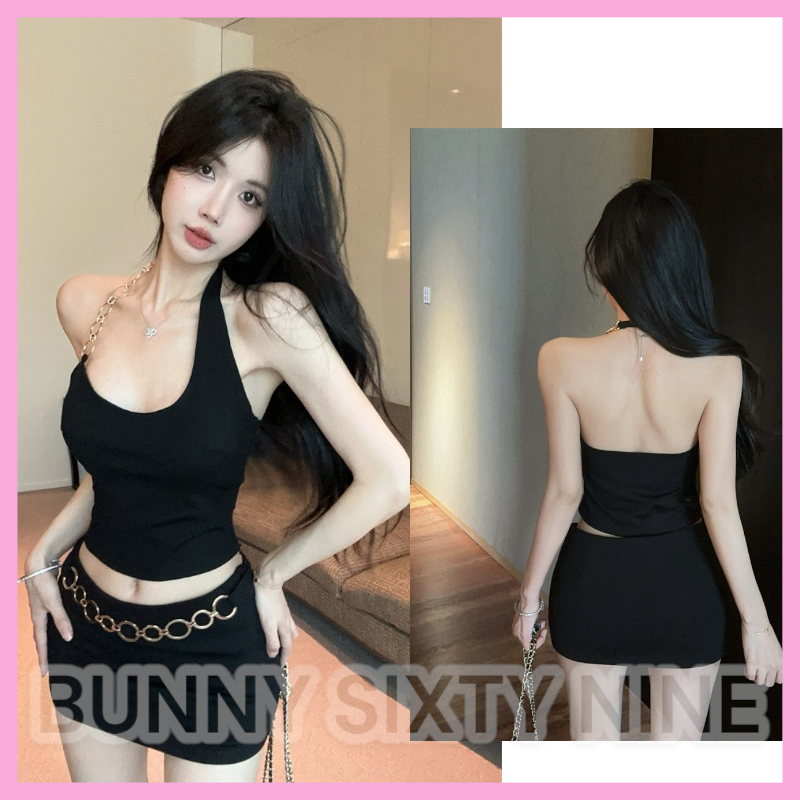 ชุดเซท เสื้อ+กระโปรง เซ็กซี่ CN5509 พร้อมส่งในไทย