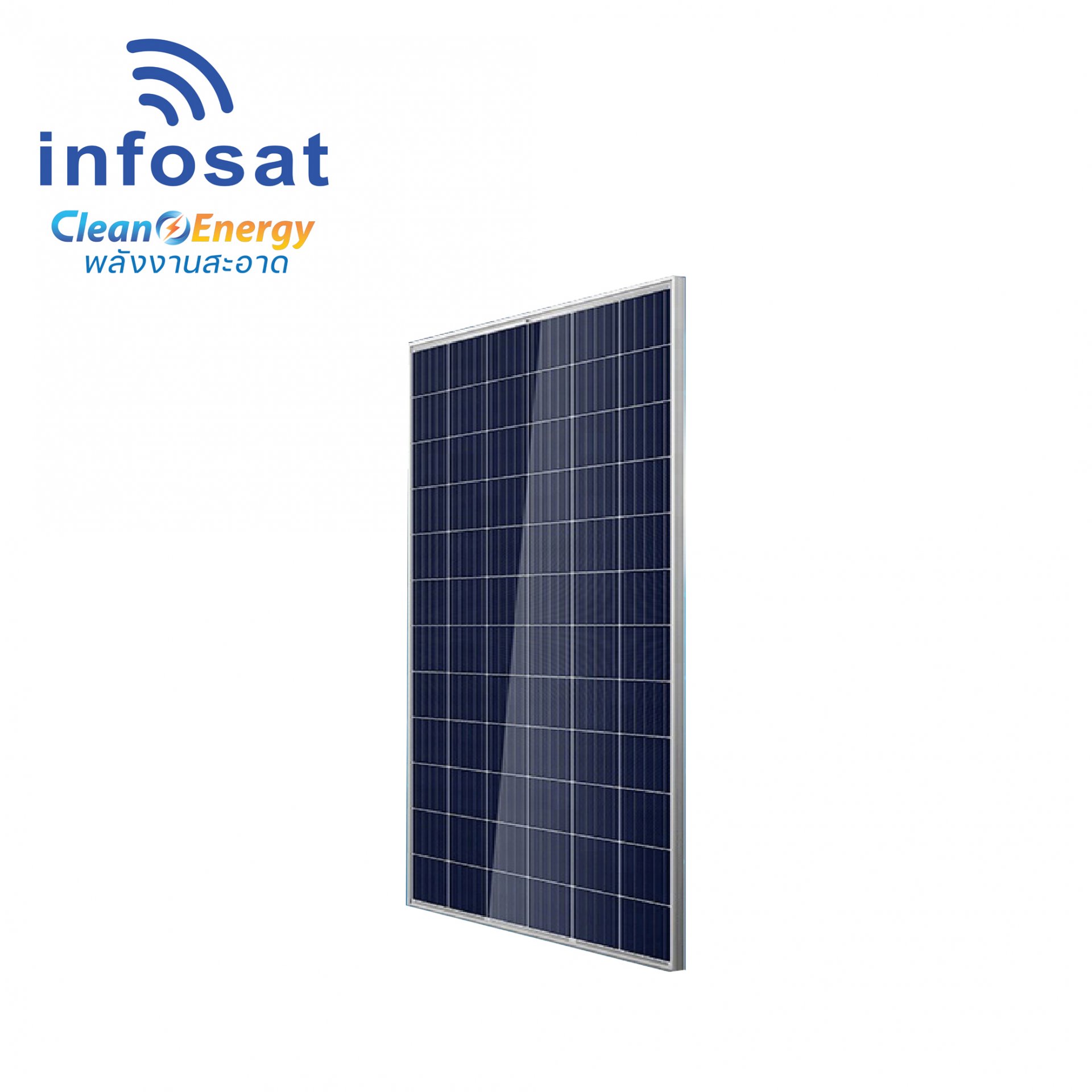 แผงเก็บตะวันโซลาร์เซลล์ Poly 340W Full Cell