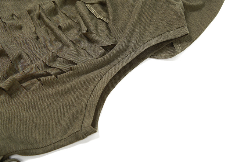 ชุดเดรสเซ็กซี่ ชุดเดรสยาว ผ่าข้าง มีฮู้ด ชุดคอนเสิร์ต CN33746