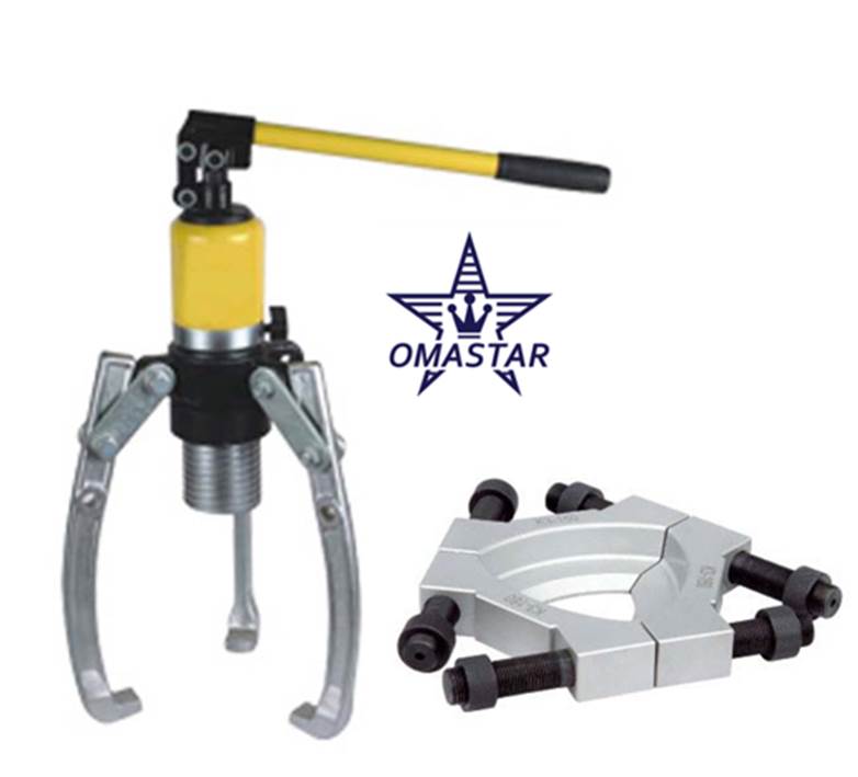 OMASTAR HYDRAULIC PULLER HHL3-30 เครื่องถอดลูกปืน เฟือง ขนาด 30 ตัน พร้อมจานดูด 3 ขา