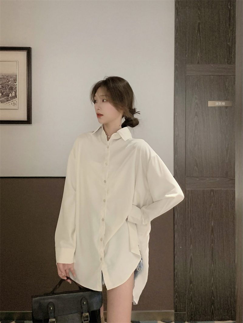 #ชมพู เสื้อเชิ๊ตอัดพีทหลัง + เสื้อสายเดี่ยว รหัส TS174 สำเนา