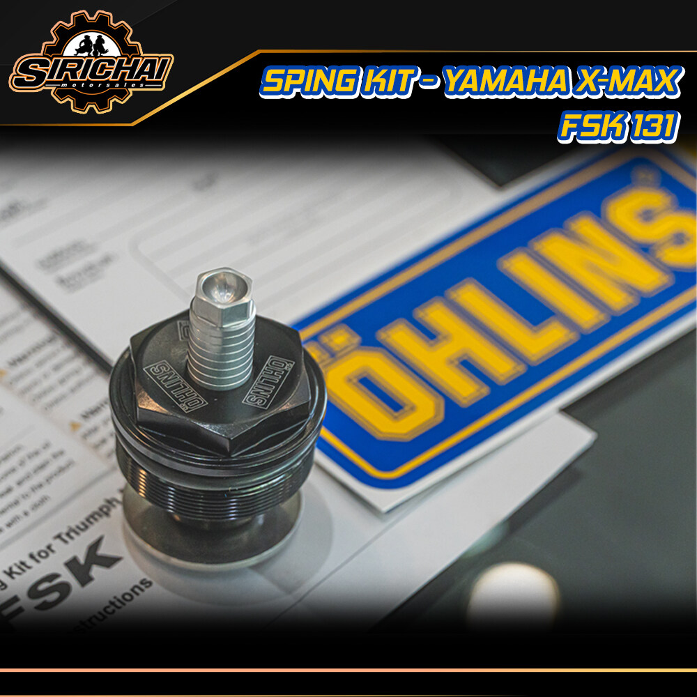สปิงโช๊คหน้า Ohlins FSK 131 Yamaha X-MAX แท้ 100%