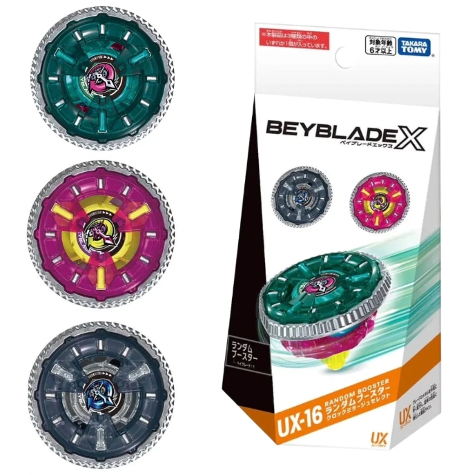 [Pre-Order] Takara Tomy Beyblade X UX-16 ClockMirage 9-65B Random Booster [กล่องสุ่ม]