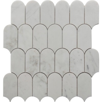 Irregular Marble (White)