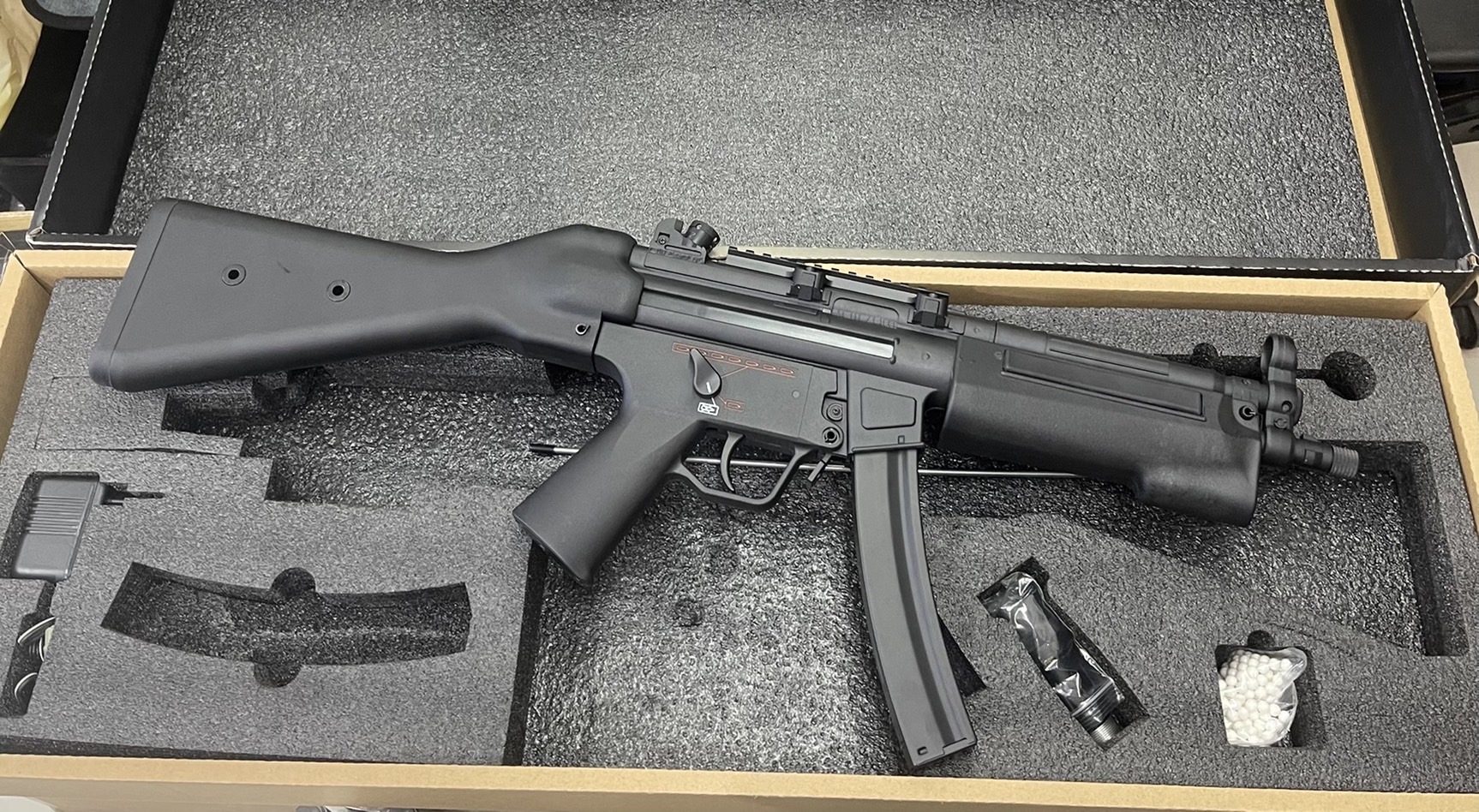 MP5A4 SWAT ประกับไฟฉาย บอดี้ Nylon - Golden Eagle 6853