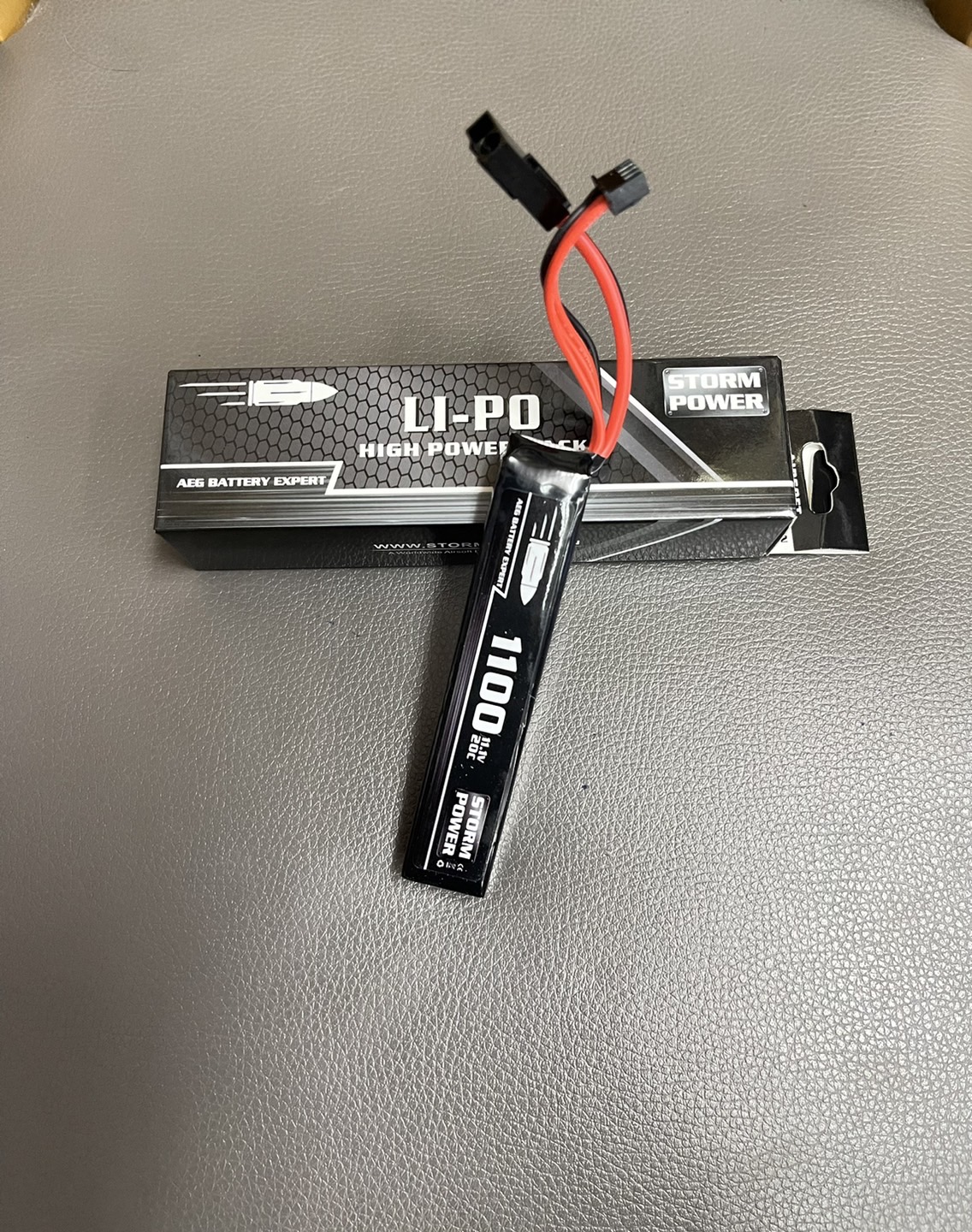 แบตลิโพ Storm Power 11.1V 1100 mAh 20C