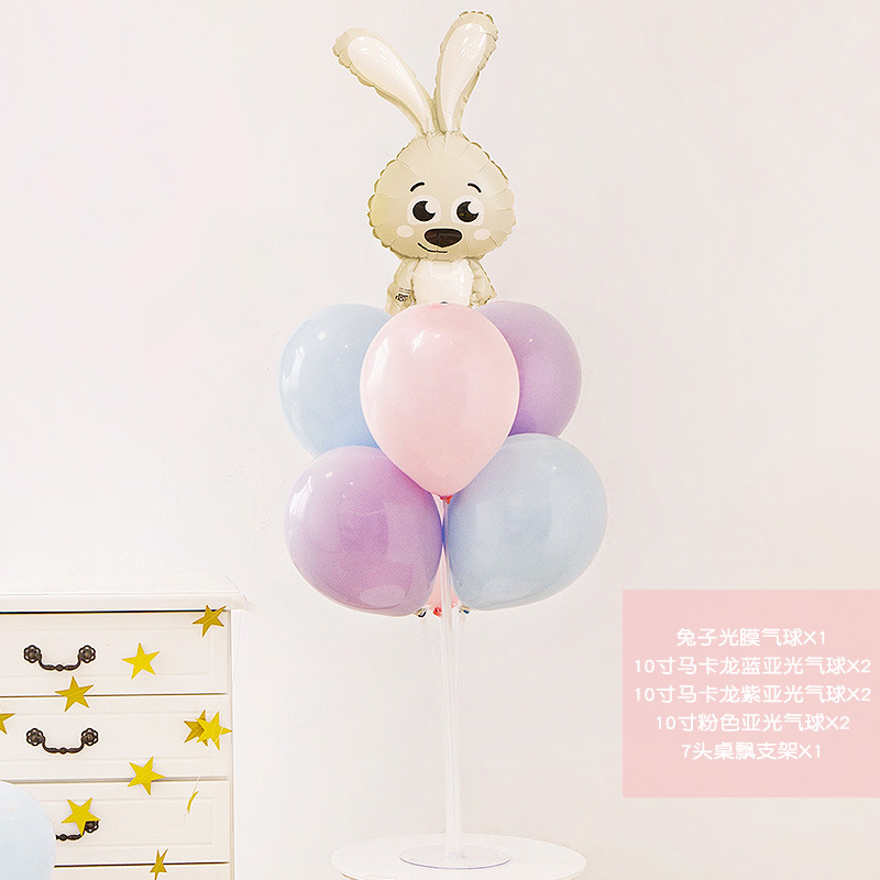 เซตลูกโป่งตกแต่ง รูปสัตว์ พร้อมขาตั้ง ลูกโป่งจัดชุดตกแต่งสถานที่ งานวันเกิด งานปาร์ตี้