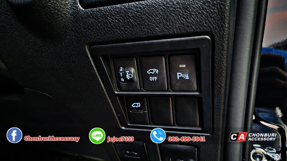 สวิทช์ปรับระดับไฟหน้าแท้5ระดับ โตโยต้า ฟอร์จูนเนอร์