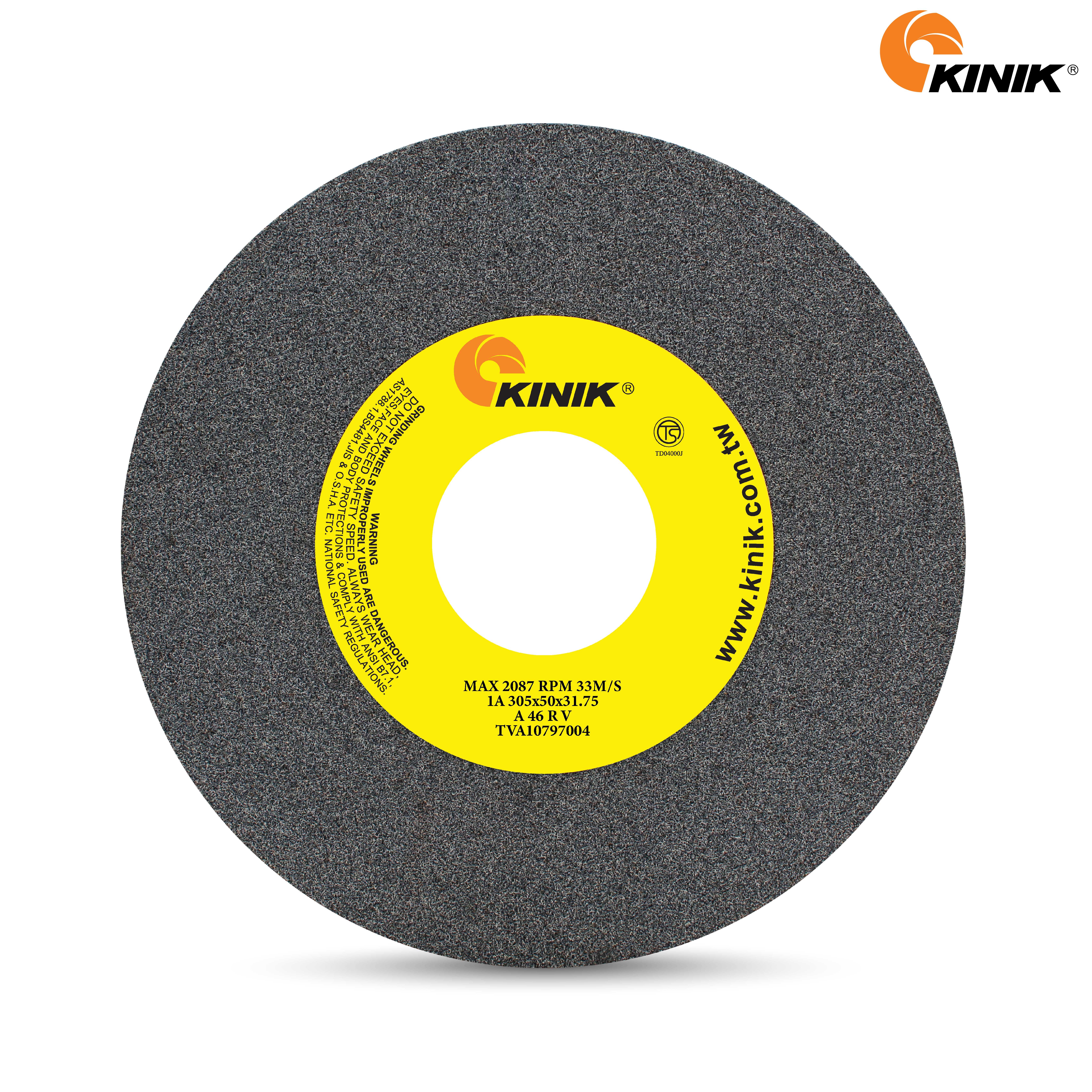 หินเจียร KINIK A46RV1A 305x50x75 m.m.