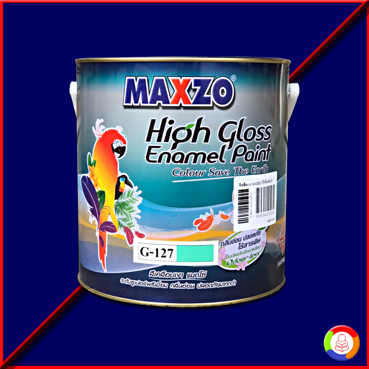 MAXZO HIGH GLOSS ENAMEL สีเคลือบเงา
