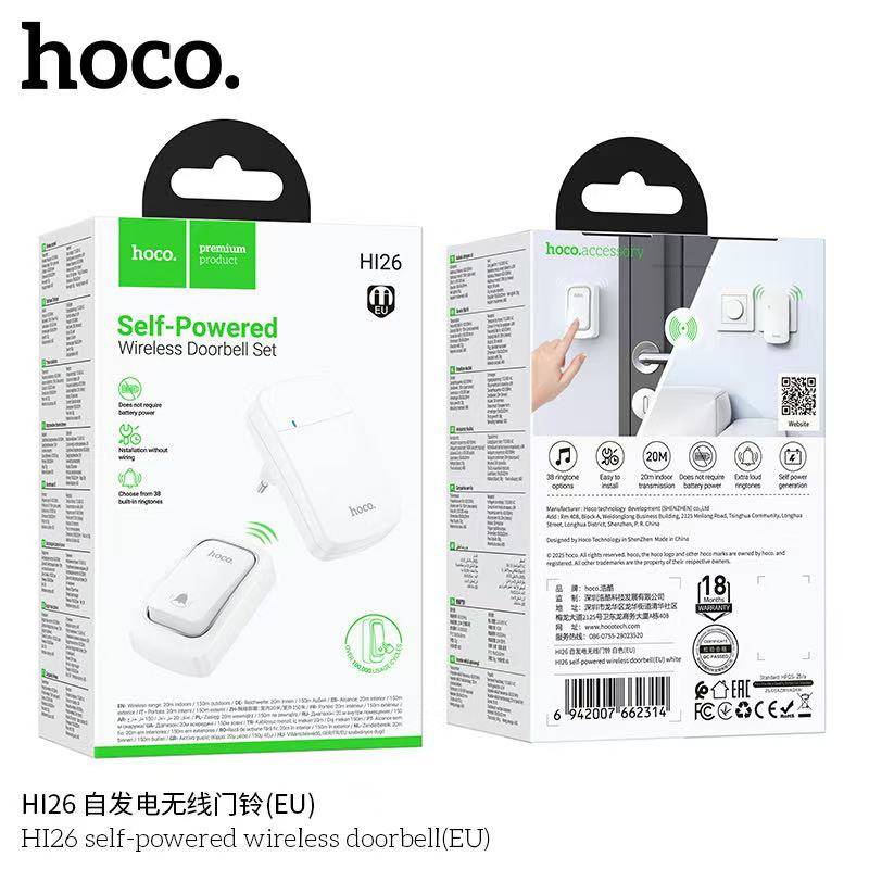 HOCO HI26 Self-Power doorbell (EU)