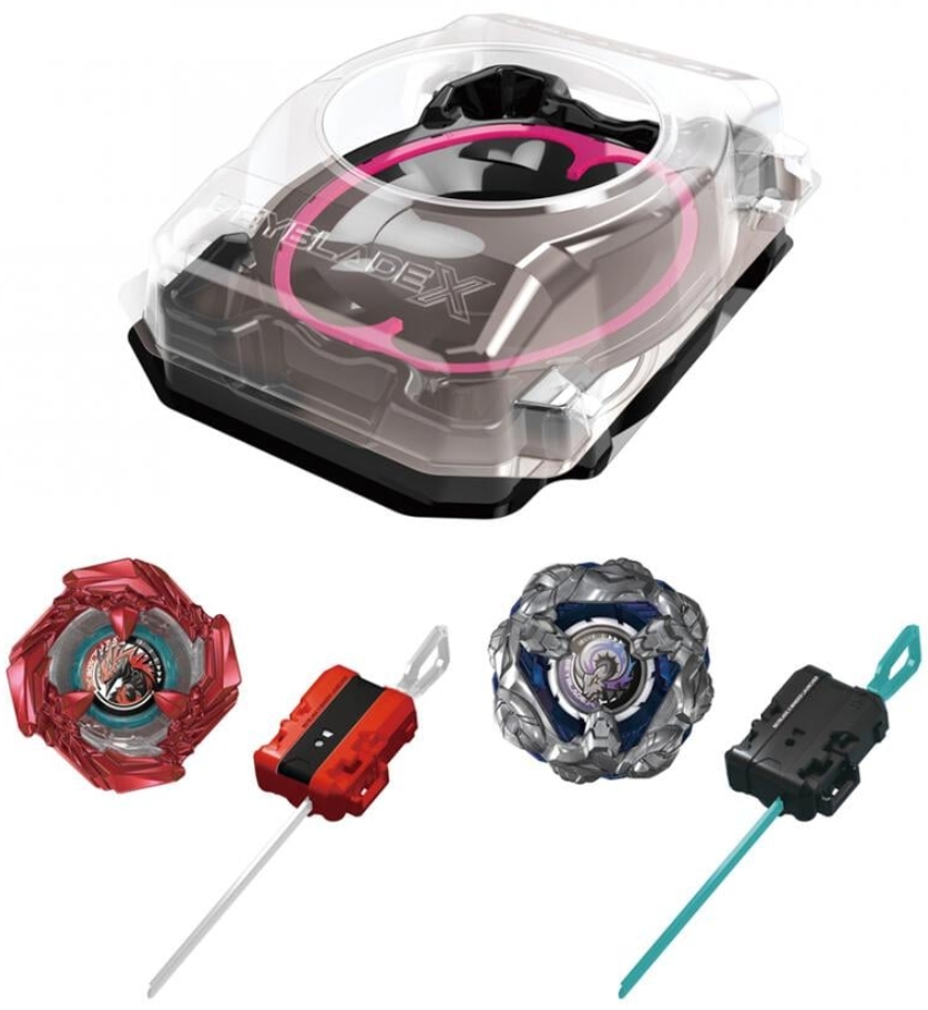 Takara Tomy Beyblade X BX-46 Infinity Stadium Battle Entry Set ชุดสนามพร้อมเล่น พร้อมเบย์เบลด 2ตัว
