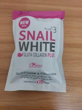 snail white soap 80g
