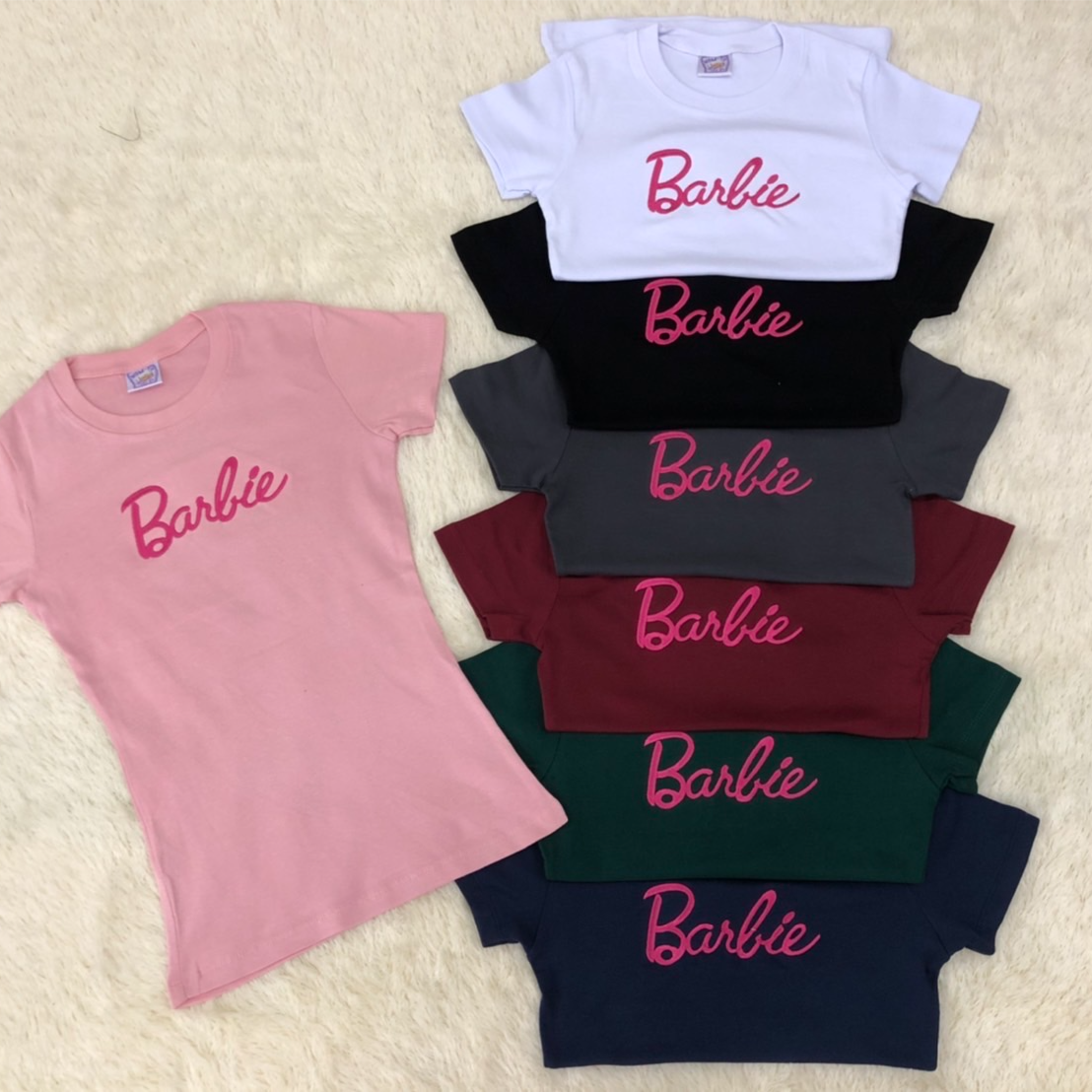 เสื้อยืด นมโต บาบี้ Barbie. F535 / F536 / F537