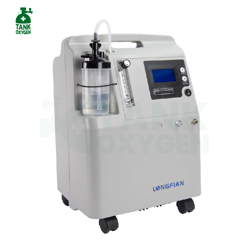 Longfian รุ่น Jay-5AW เครื่องผลิตออกซิเจน ขนาด 5 ลิตร (มี % ออกซิเจนแสดงผล) ประกันศูนย์ไทย 3 ปี