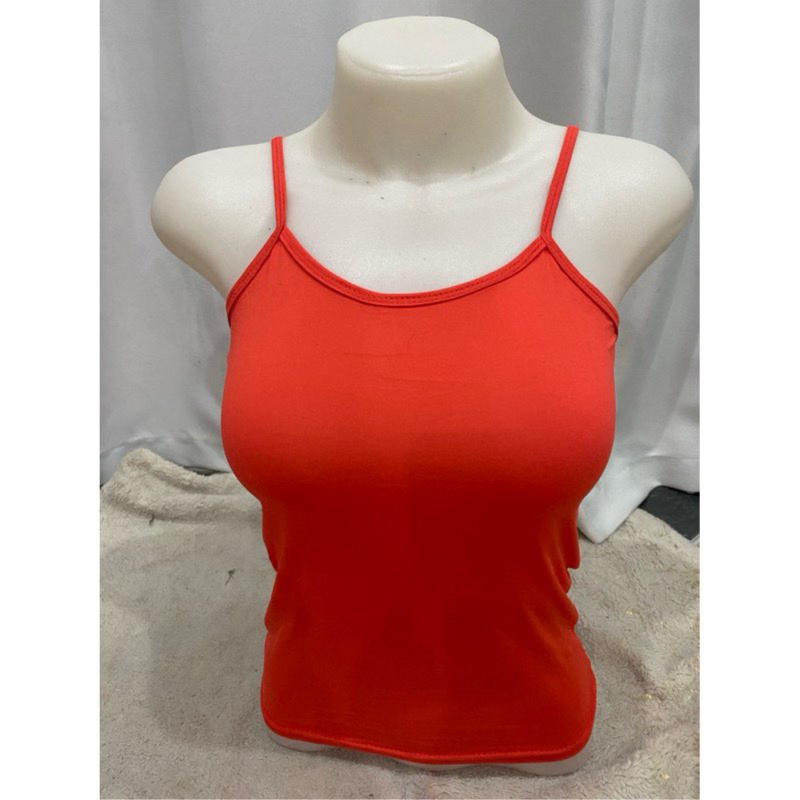 เสื้อสายเดี่ยว ฟรีไซส์ เสื้อสีพื้น สำหรับผู้หญิง