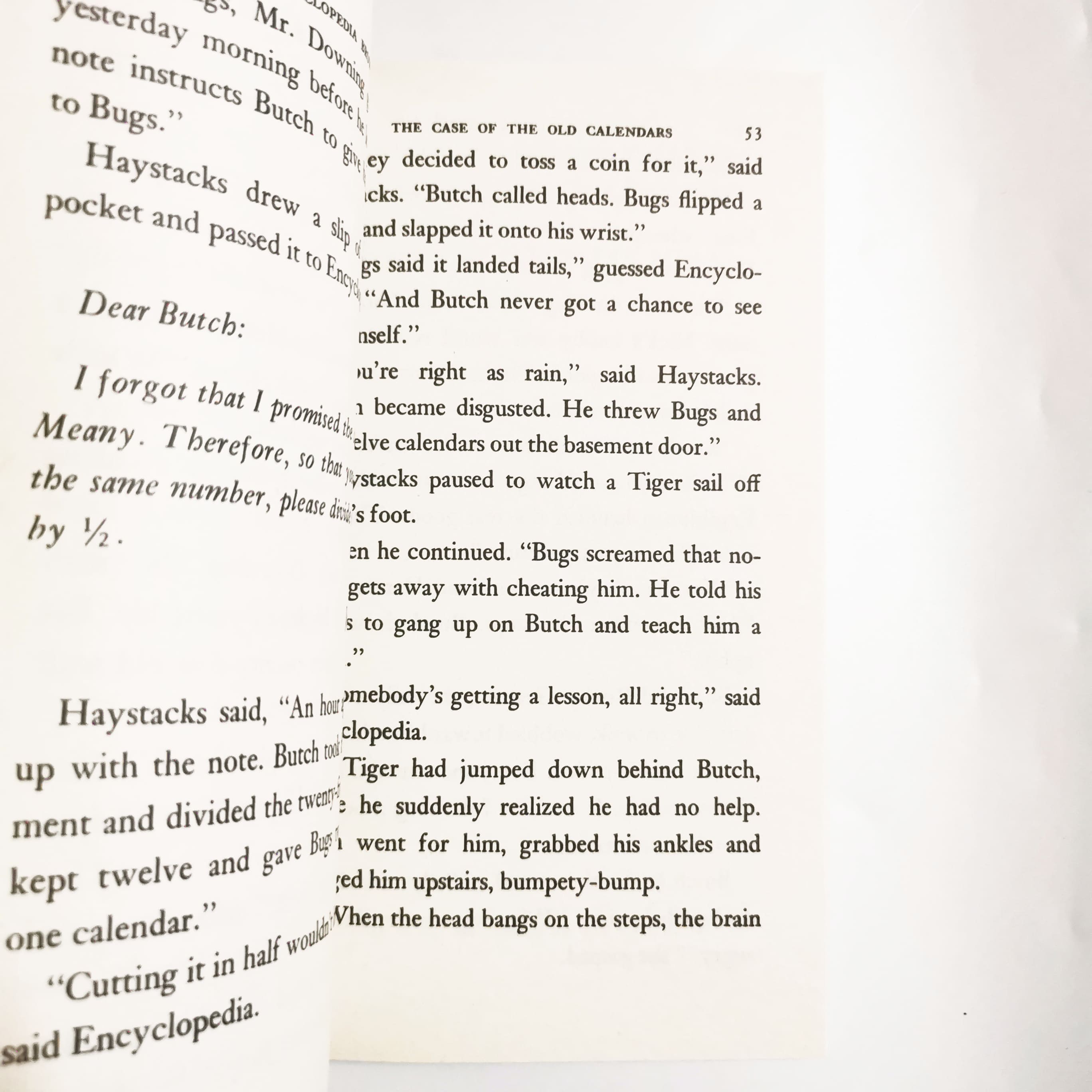 Encyclopedia Brown and the Case of the Dead Eagles #12