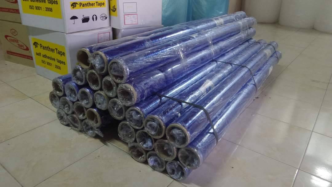 พลาสติกใสกันฝุ่น ขนาด 54" x 45 หลา หนา 0.03 มม