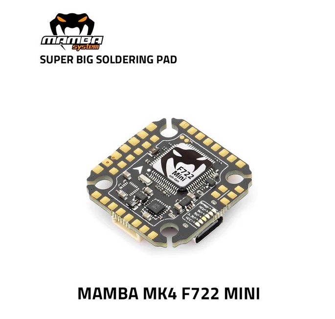 [FC 20x20] MAMBA F722 MK4 Mini MPU6000