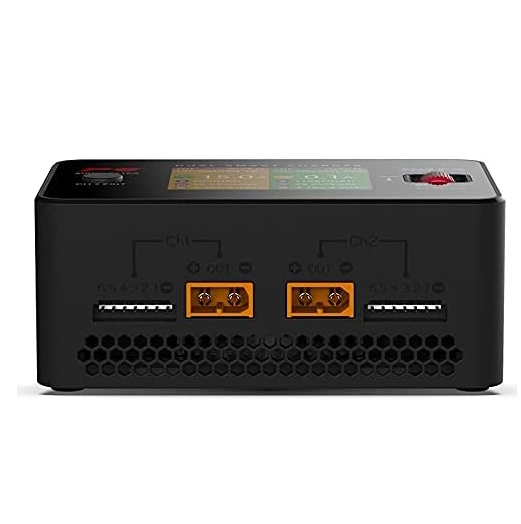 HOTA P6 DC 600W 15AX2 DC Dual Channel Smart Charger และ T240 Power Supply เครื่องชาทแบต พร้อม อแดปเตอร์