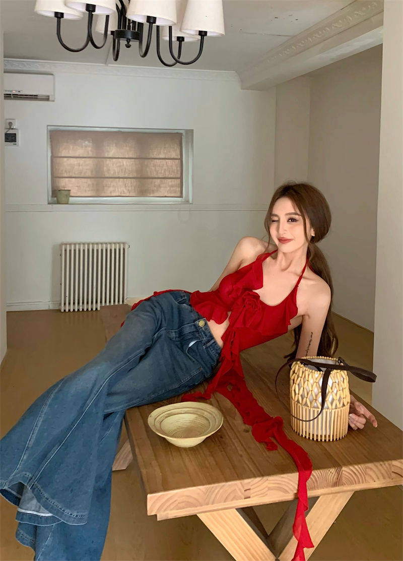 เสื้อสายเดี่ยว สไตล์เกาหลี รหัส CN2633