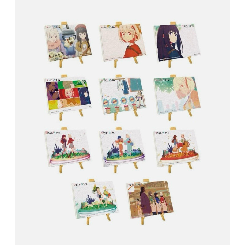 แคนวาส(เล็ก) จิซาโตะ&ทาคินะ -ไลโคริส รีคอยล์[Lycoris Recoil -Mini Canvas Art- Chisato&Takina]
