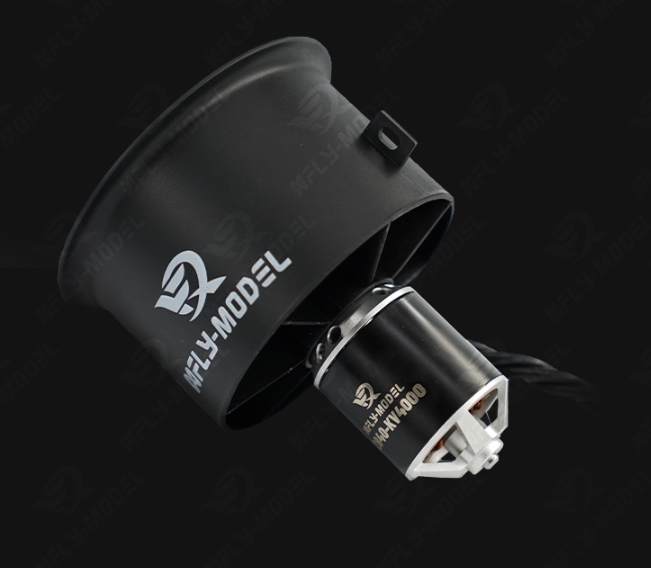 XFly Galaxy 64mm 12-Bladed with 2840-KV4000 (3S Version) / 2840-KV3200 (4S Version) Outrunner Brushless Motor EDF System