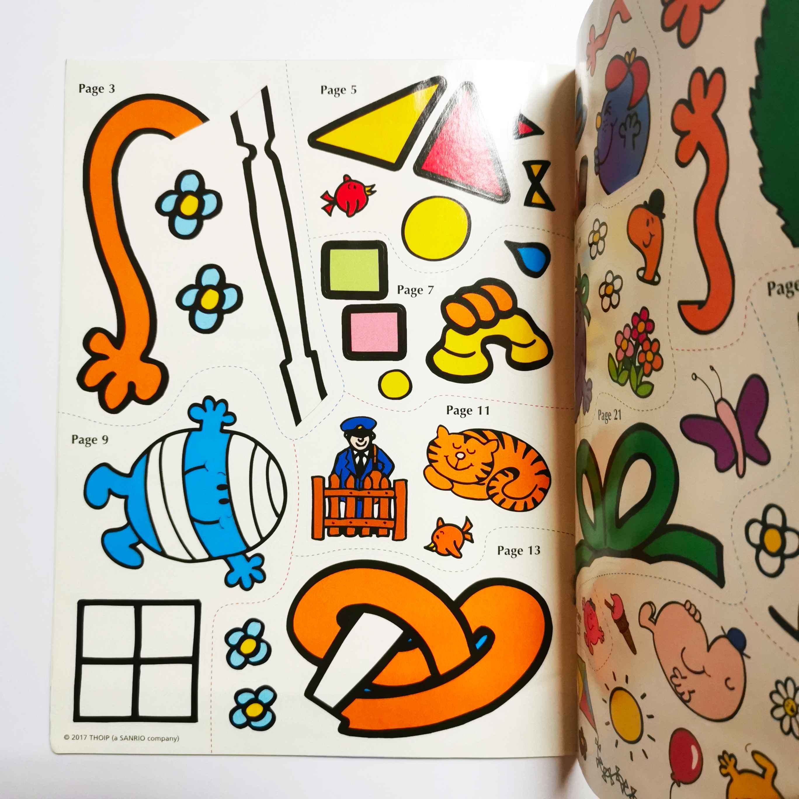 Mr. Tickle In A Tangle Sticker Storybook