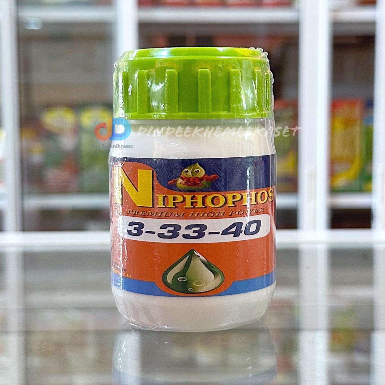 ปุ๋ยน้ำ 3-33-40 สูตรสั่งลูกใหญ่ ลูกสุกเร็วแก่เร็ว ขยายเนื้อ สร้างแป้ง ลูกสมบูรณ์ ขนาด 100 ซีซี