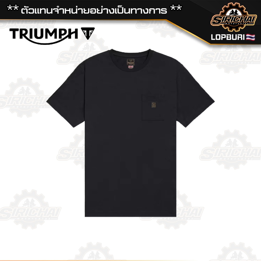 เสื้อยืด Triumph DITCHLING CHECKERBOARD MTSS25138