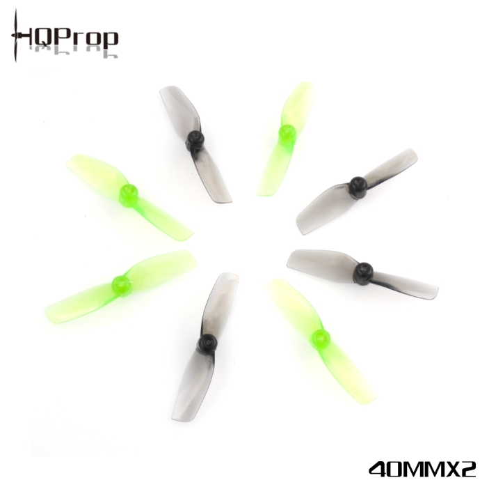 HQProp 40MMX2 1MM & 1.5MM Shaft ใบพัดโดรนจิ๋ว Moblite7 1ถุง 4ใบ
