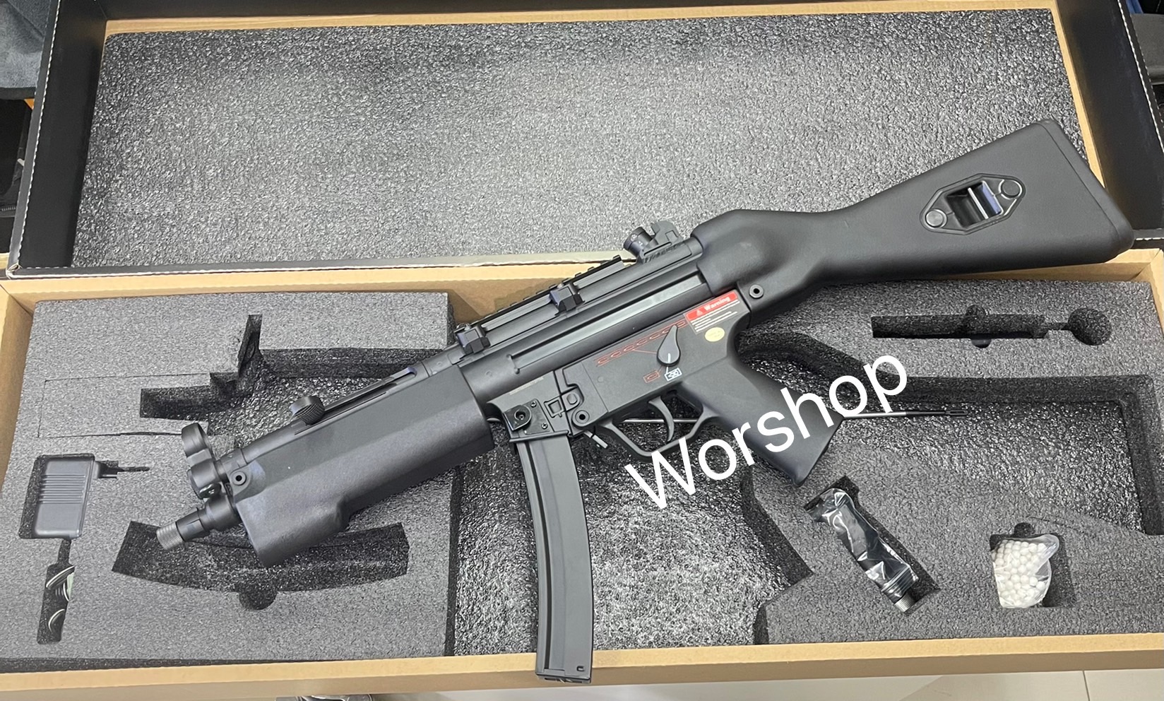 MP5A4 SWAT ประกับไฟฉาย บอดี้ Nylon - Golden Eagle 6853