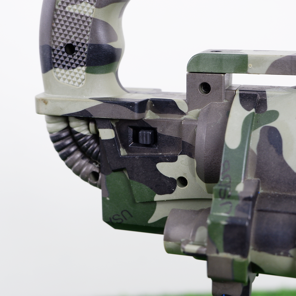 (06)Gatling mini สีดำล้วน ปืนเจลไฟฟ้า ของเล่น ยิงรัว Full Auto