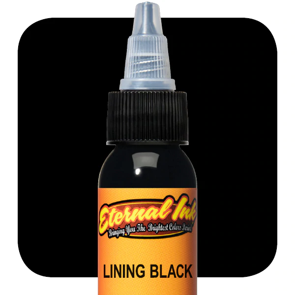หมึกสักอีเทอนอล เฉดสีดำ BLACK ETERNAL INK