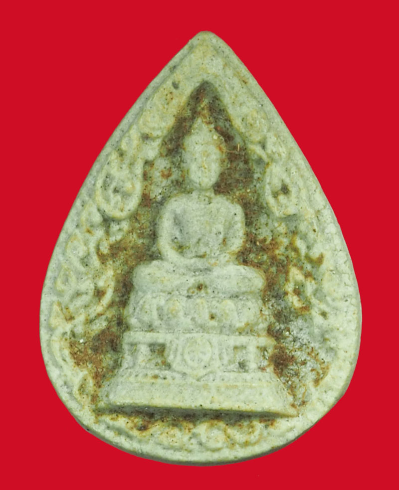 A5022 พระพุทธ พิธีสร้างพระประทาน พุทธคยา ปี 2530 ไม่ทราบที่ เนื้อผง 9
