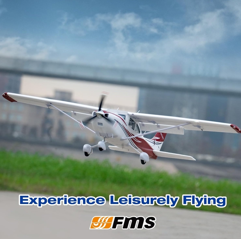 FMS Cessna182 1500MM เครื่องบินโฟม ตัวลำ+ชุดไฟ (ไม่รวม แบต รีซีฟ รีโมท)