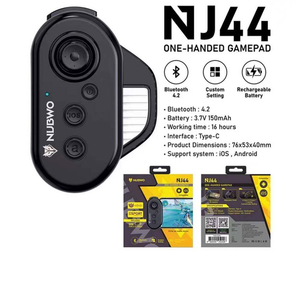 NUBWO NJ44 ONE-HANDED GAMEPAD
