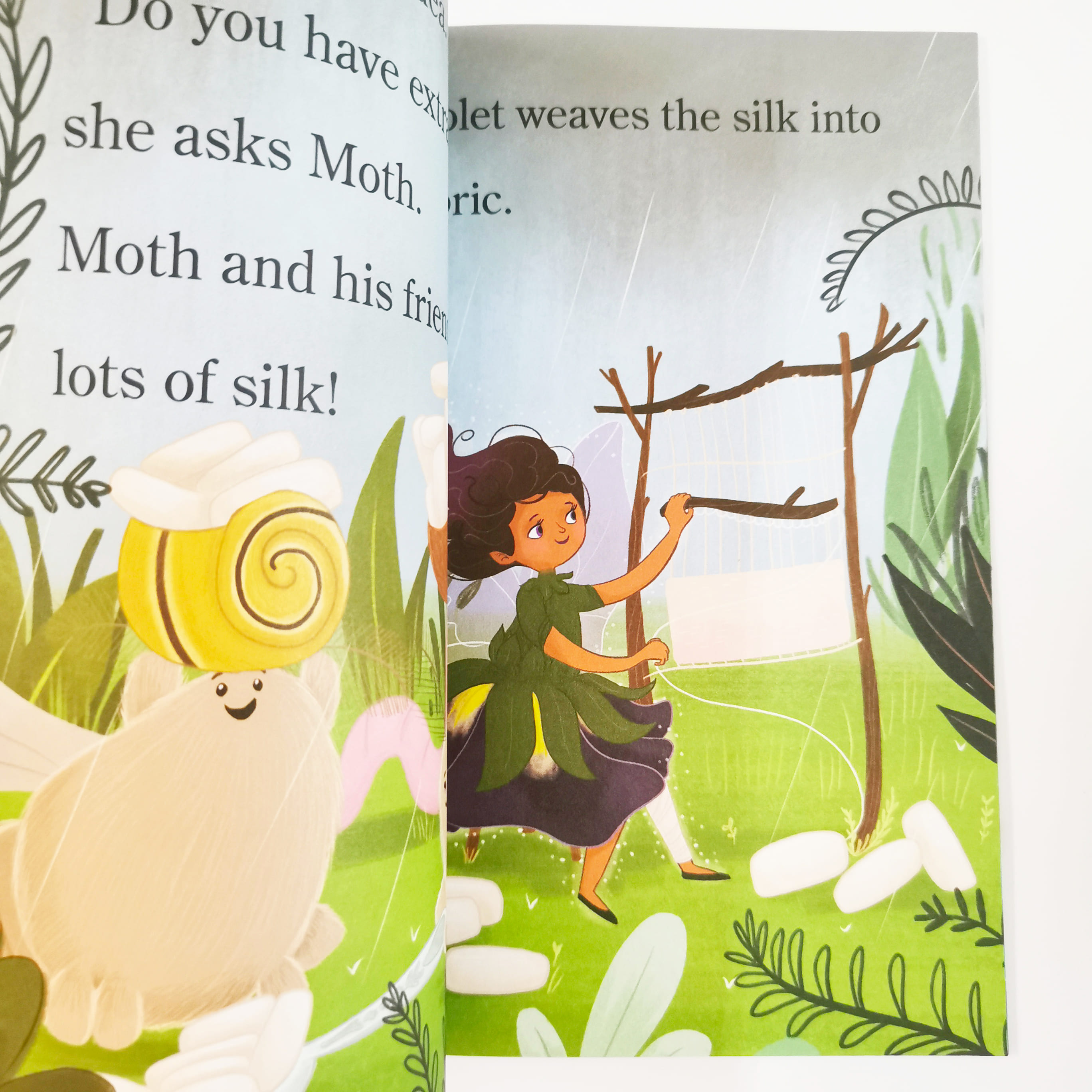 Violet Fairy Gets Her Wings #1 (Flower Wings)