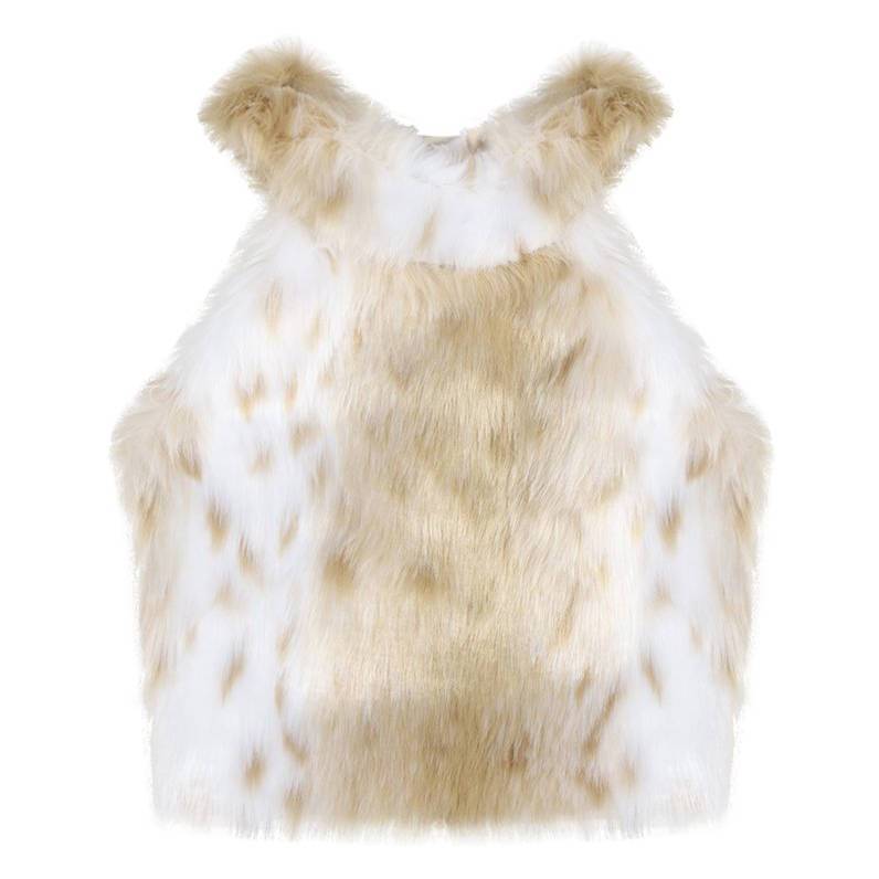 เสื้อขนเฟอร์เทียม เซ็กซี่ CN2538 พร้อมส่งในไทย