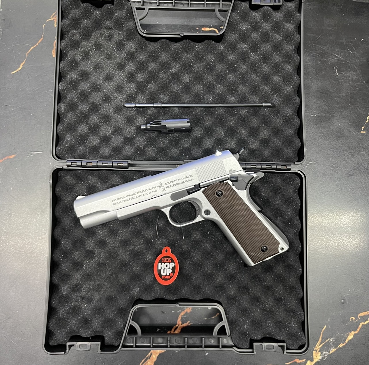 Colt M1911A1 สีเงิน - Double Bell 723Y