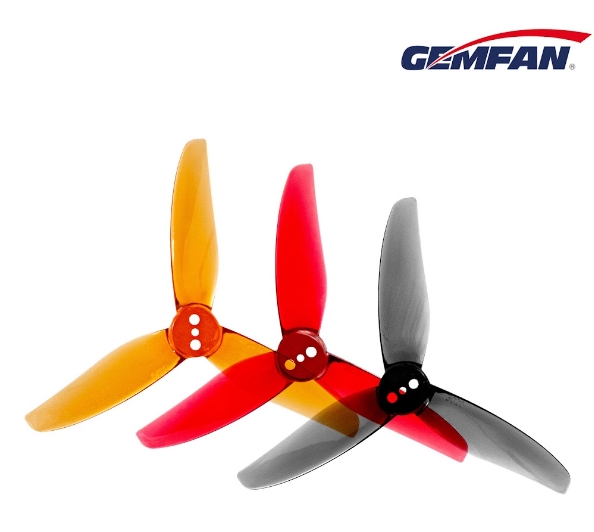 Gemfan 3020-3 3Inch Ducted 3 Blade Prop รูแกน 1.5mm 1ถุง 4ใบ สุ่มสี