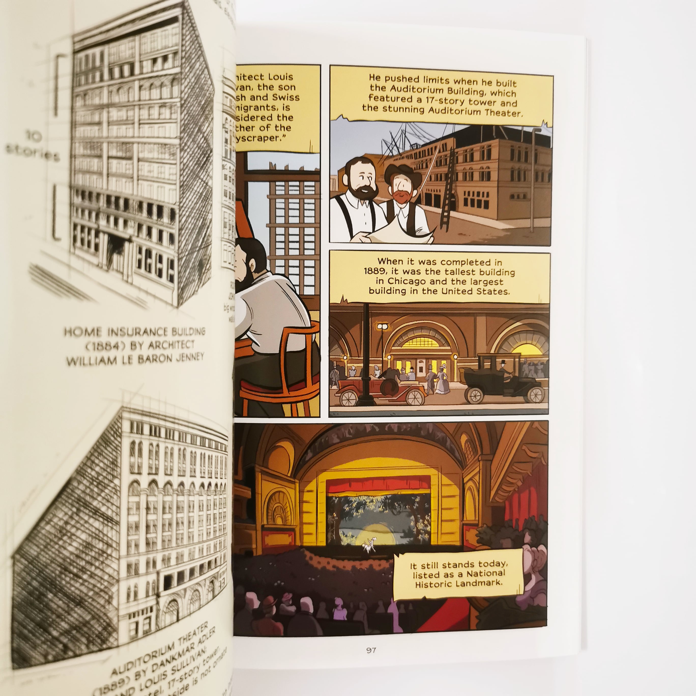 The Great Chicago Fire Rising From the Ashes (History Comics)