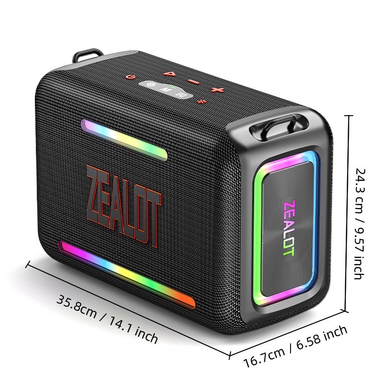 ZEALOT S95 +ไมค์คู่