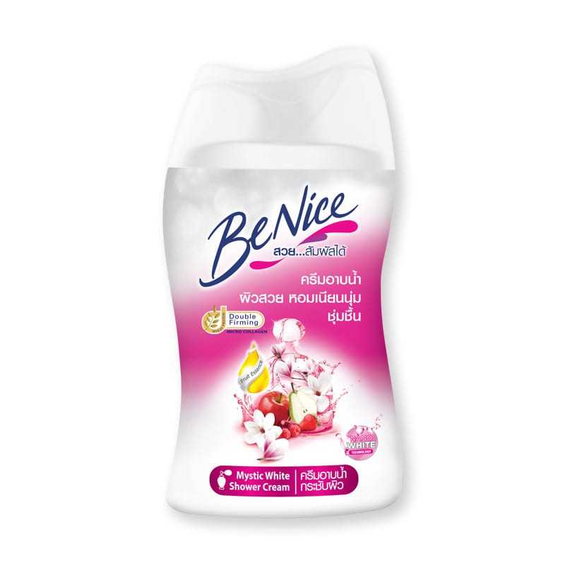 8851989081168 BeNice มิสทีค ไวท์ ชาวเวอร์ ครีม 90 มล.